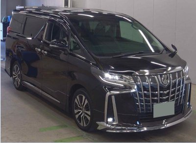 TOYOTA ALPHARD in Black