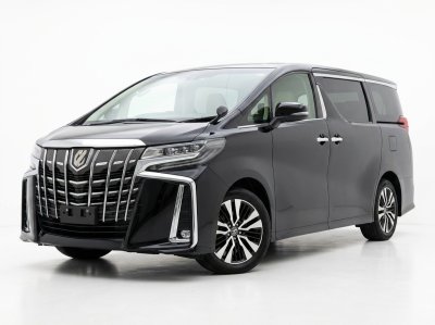 TOYOTA ALPHARD in Black