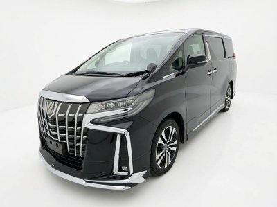 TOYOTA ALPHARD in Black