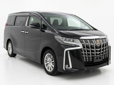 TOYOTA ALPHARD in Black