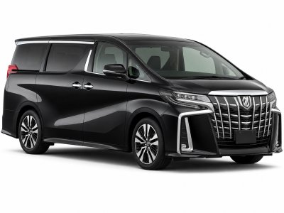 TOYOTA ALPHARD in Black