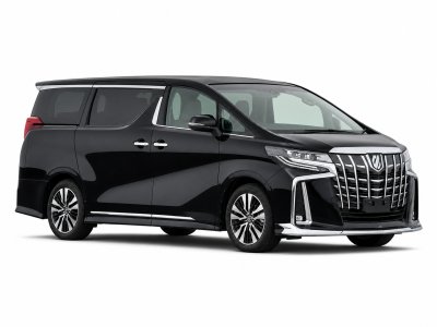 TOYOTA ALPHARD in Black